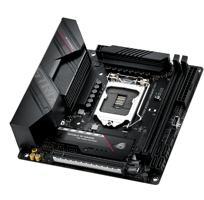 ROG Strix B560-I Gaming WiFi front view