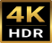 Icône 4K HDR