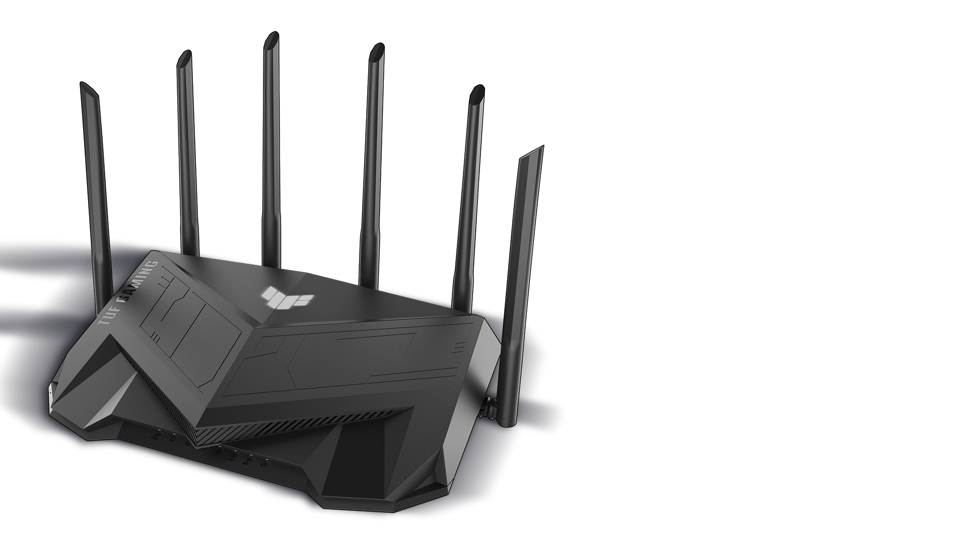 ASUS TUF Gaming AX6000 Router mit RGB-Beleuchtung
