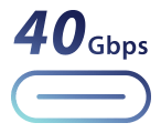 Logotipo do USB 40Gbps