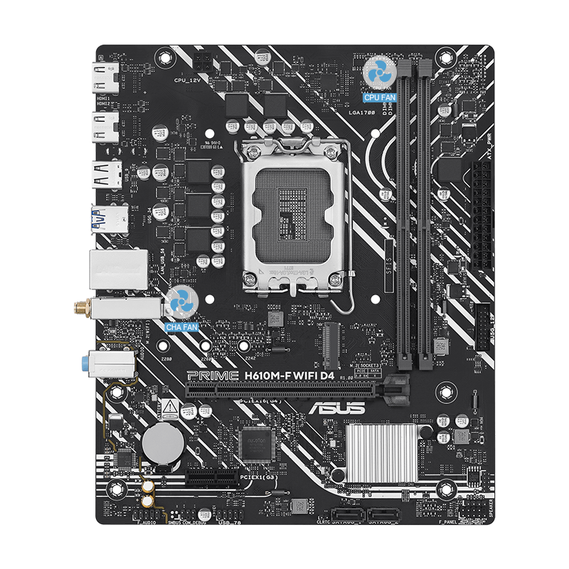 Prime motherboard with 4-Pin PWM/DC Fan image