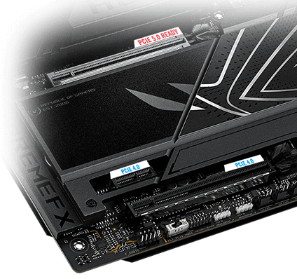 ROG Maximus Z890 Hero 的 PCIe 5.0 擴充槽