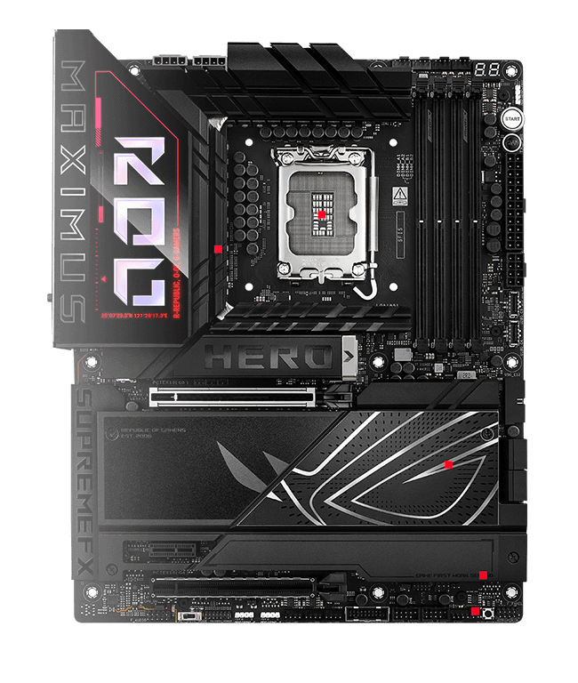 ROG MAXIMUS Z890 HERO 的散熱管理