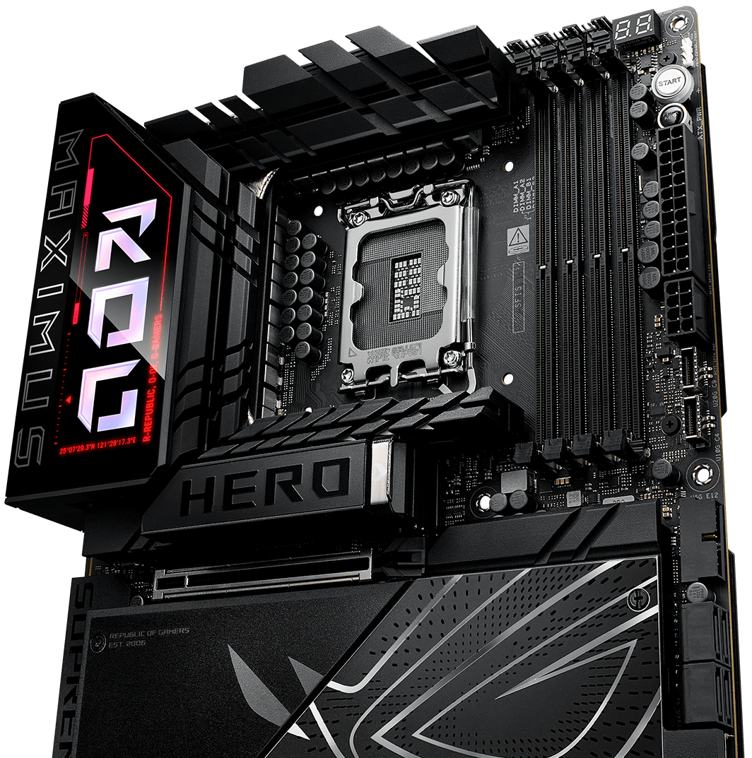 ROG Maximus Z890 Hero 配備 22+1+2+2 個功率級