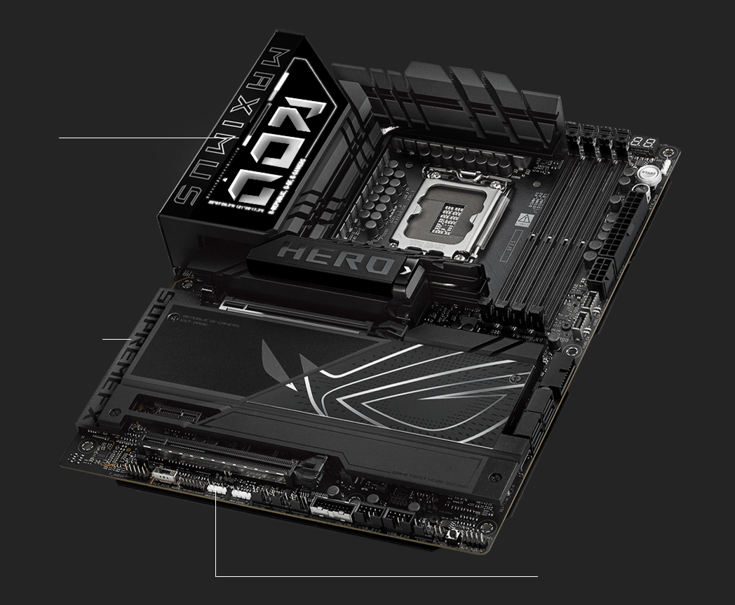 ROG Maximus Z890 Hero 沉浸於遊戲中規格