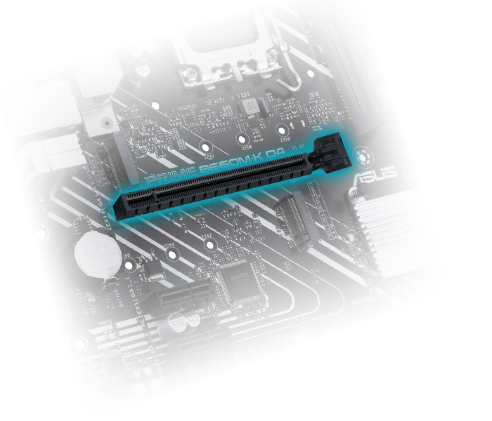 Imagem da Ranhura PCIe® 4.0