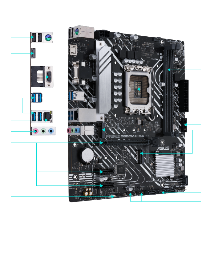 PRIME B660M-K D4｜Motherboards｜ASUS Global