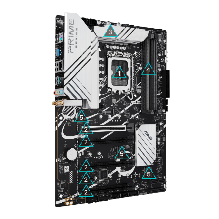 All specs of the Z790 MAX GAMING WIFI7 motherboard