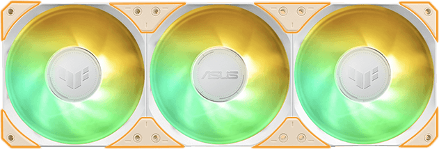 TUF Gaming LC 360 ARGB LCD ARGB fan with special note on anti-vibration rubber