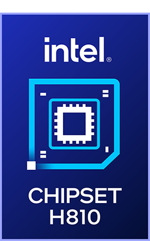 Intel H810 Chipset badge