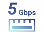 USB 5Gbps Type-A logo