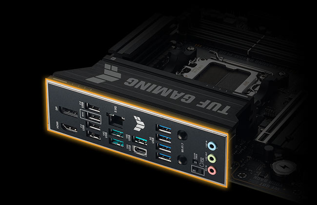 Pre-mounted I/O shield