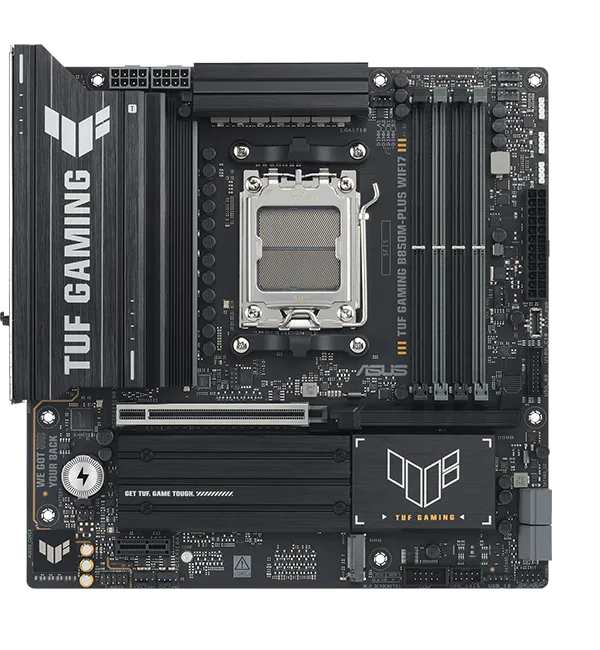 TUF Gaming motherboard front view