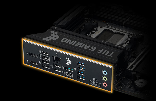 Pre-mounted I/O shield