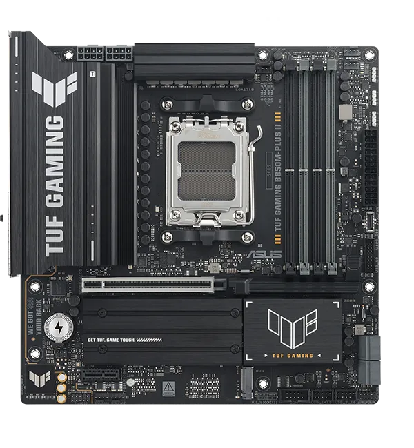 TUF Gaming motherboard front view