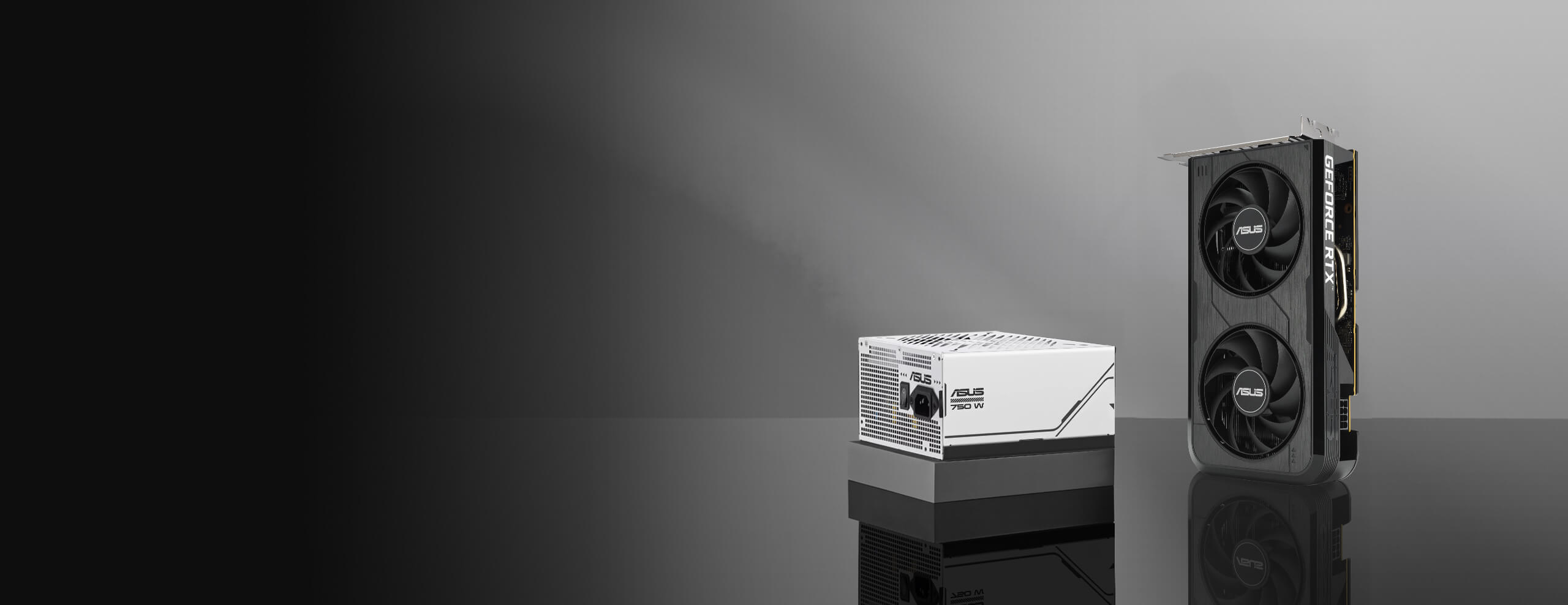 Prime graphics card with ROG Strix Platinum PSU