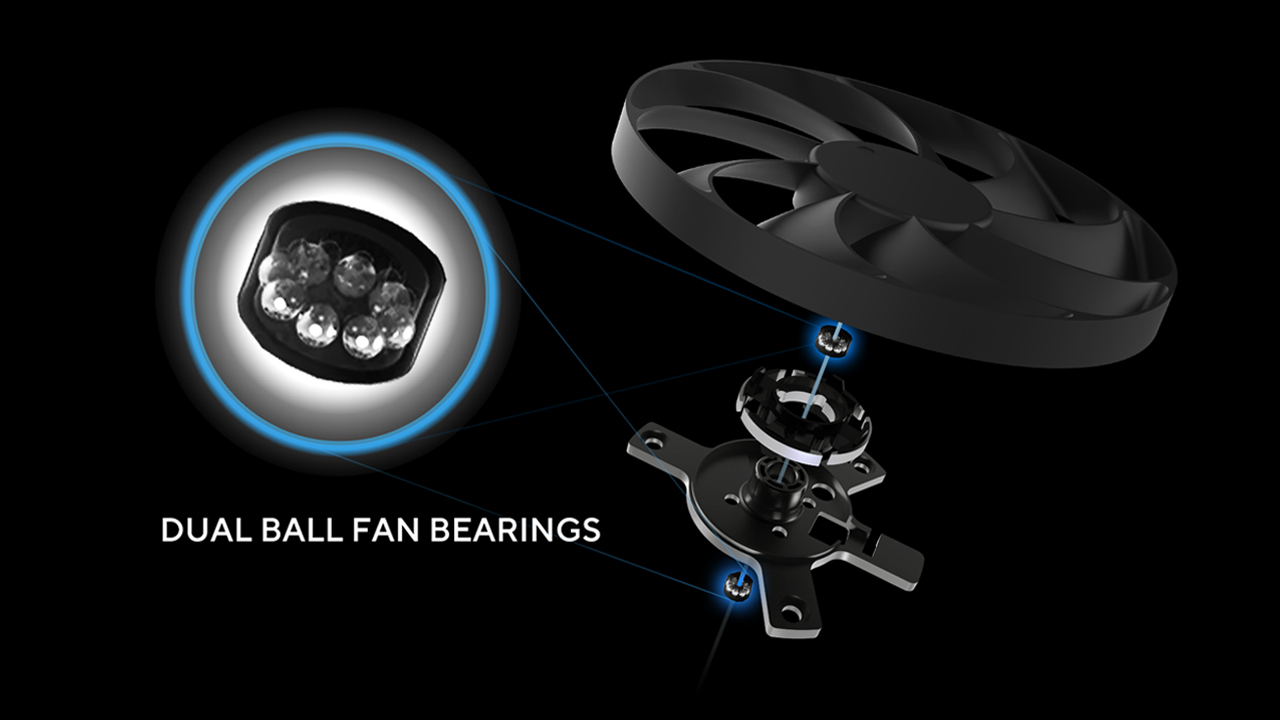 Prime RTX 5050 dual ball fan bearings
