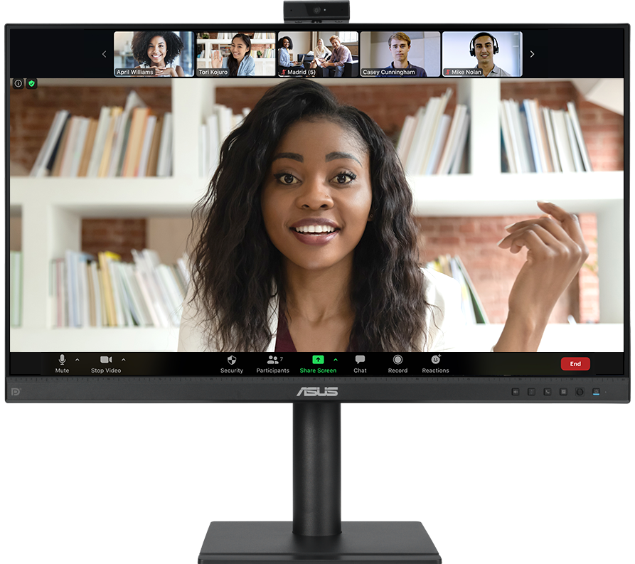 ASUS BE249QG monitor is Zoom-certified