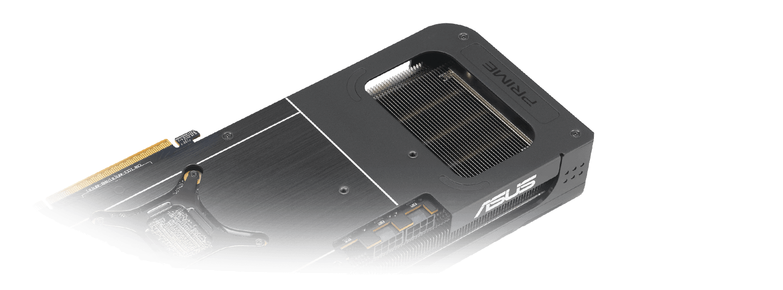 Prime Radeon RX 9070 EVO card backplate vent