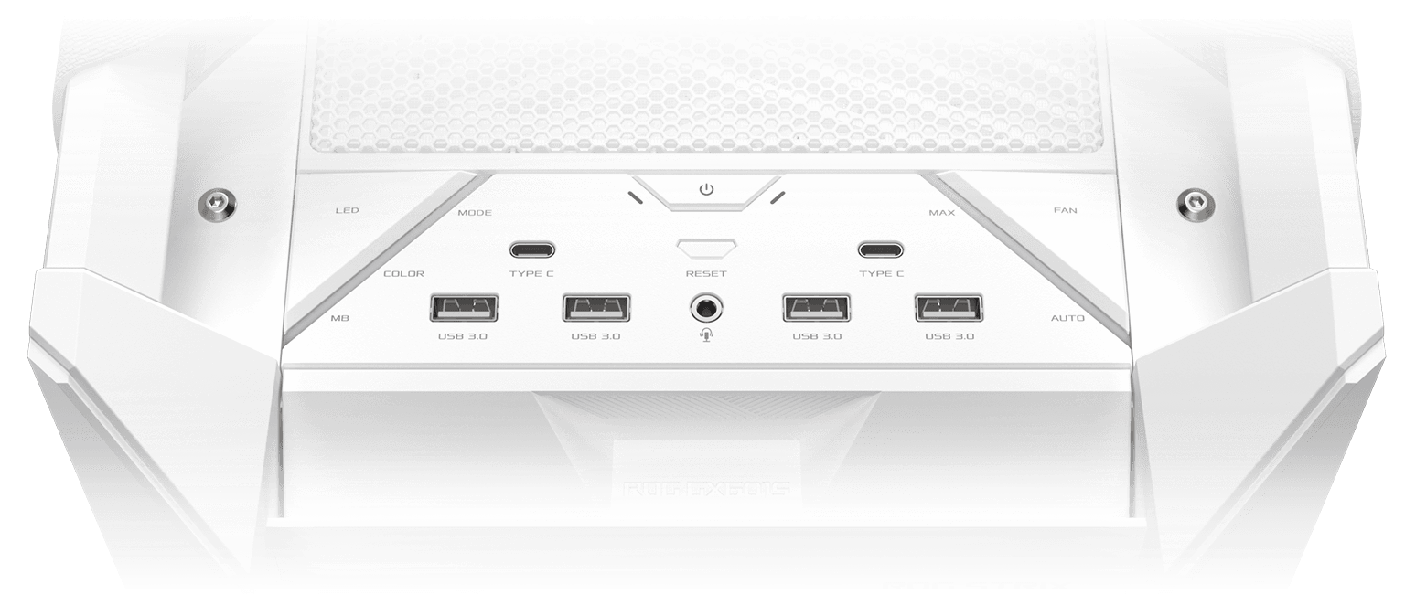 Helios II front I/O panel
