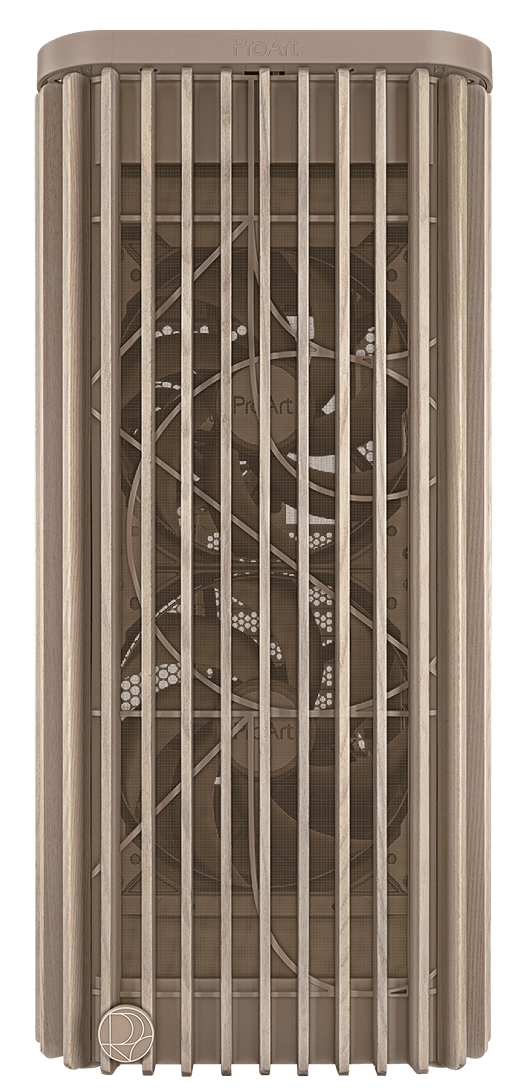 Front view of PA401 Wood Edition Beige front panel