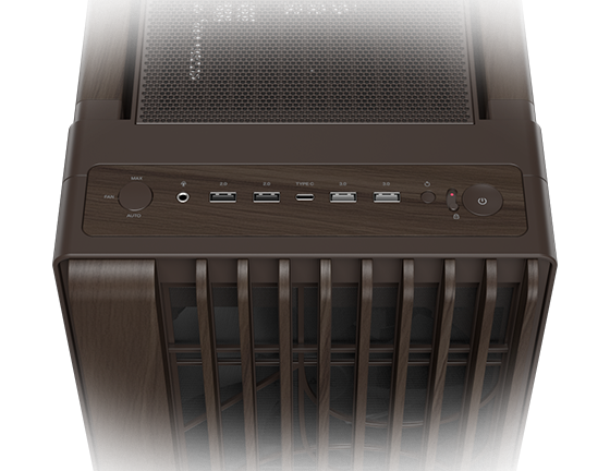 PA602 Wood Edition wood i/o panel