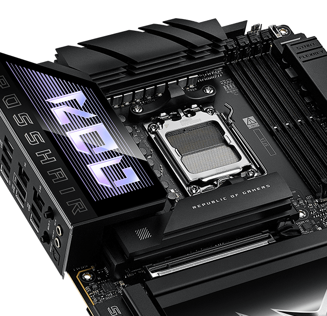 ROG Crosshair X870E Hero BTF features AI Cooling II