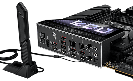 ROG Crosshair X870E Hero BTF with ASUS WiFi Q-Antenna