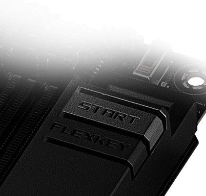 Start button on ROG Crosshair X870E Hero BTF