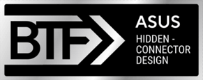 BTF: ASUS hidden-connector design