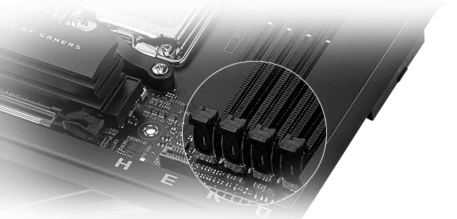 The ROG Crosshair X870E Hero BTF supports NitroPath DRAM Technology