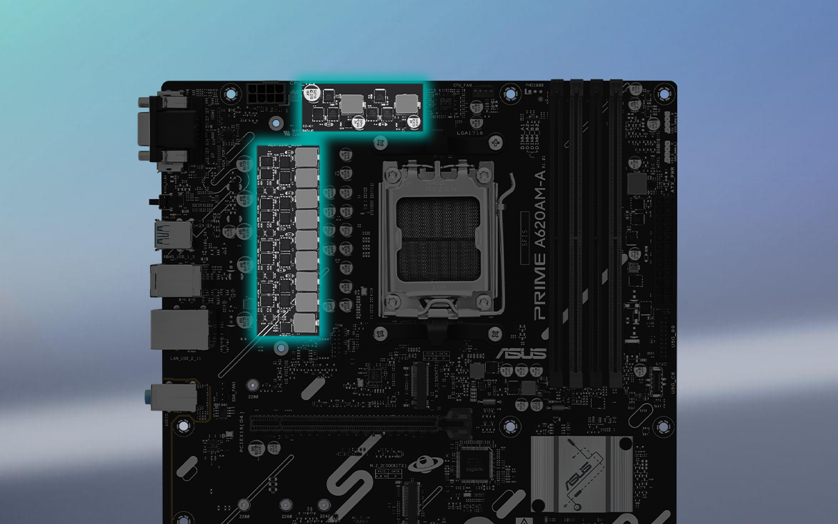 Image depicting PRIME A620AM-A-CSM power design