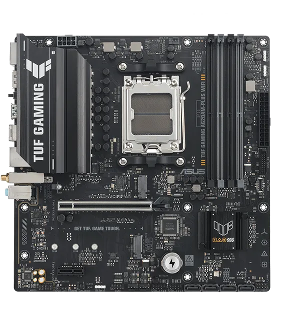 TUF Gaming motherboard front view