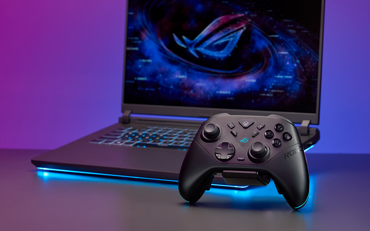 ROG RAIKIRI II Xbox Wireless with XBOX console