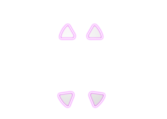 An image highlighting the mouse feet on the ROG Gladius III Core