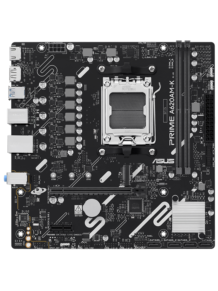 マザーボード ASUS PRIME A620M-K-CSM PRIME A620M-K-CSM｜Motherboards｜ASUS Global