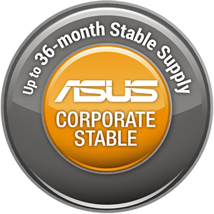 ASUS corporate stable model up to 36-month stable supply logo