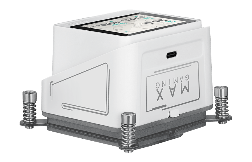 High-performance pump 45 degree angled photo