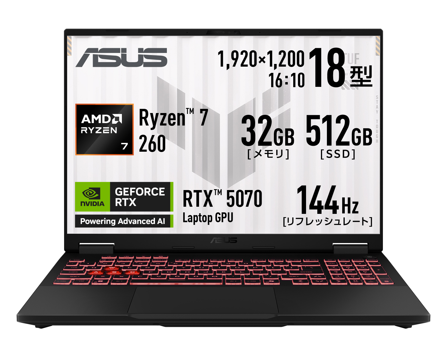 ASUS TUF Gaming A18 (FA808UP-R7R5070)