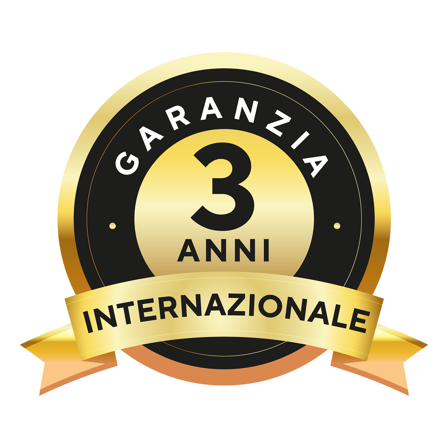 Badge 3 anni di garanzia ASUS