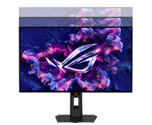 The stand ofthe XG27AQDMGR is height-adjustable