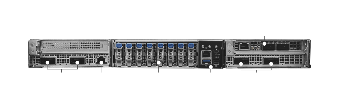 Top view of compute tray with NVIDIA GB300 Superchips, BlueField-3 DPU, ConnectX-8, fans, and cooling modules.