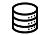 Icon showing storage solutions.