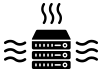 Icon showing cooling solutions.