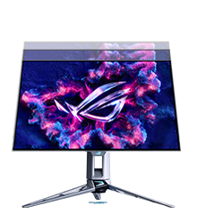 The PG27AQWP-W is tilt-adjustable.