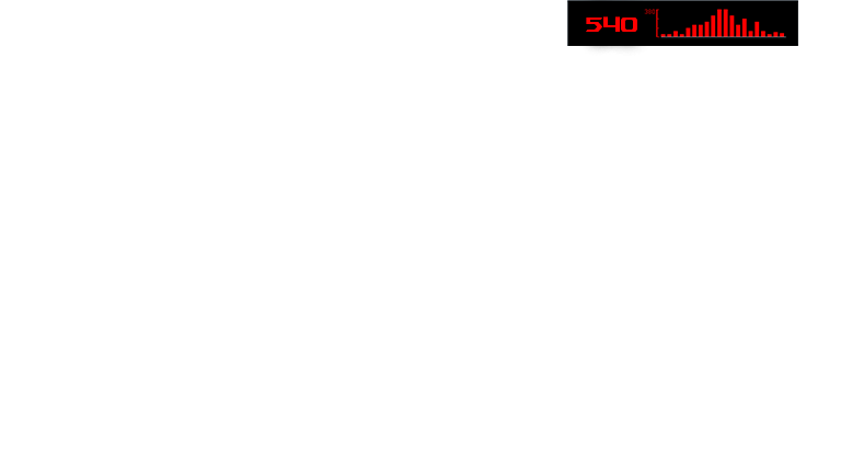 The FPS game scene; the FPS counter overlay can be seen on the upper-right corner of the screen