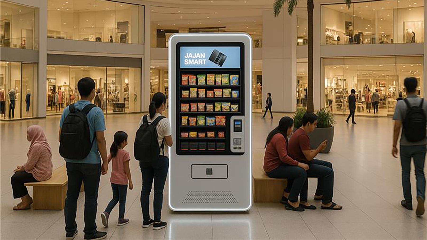vending machine at mall