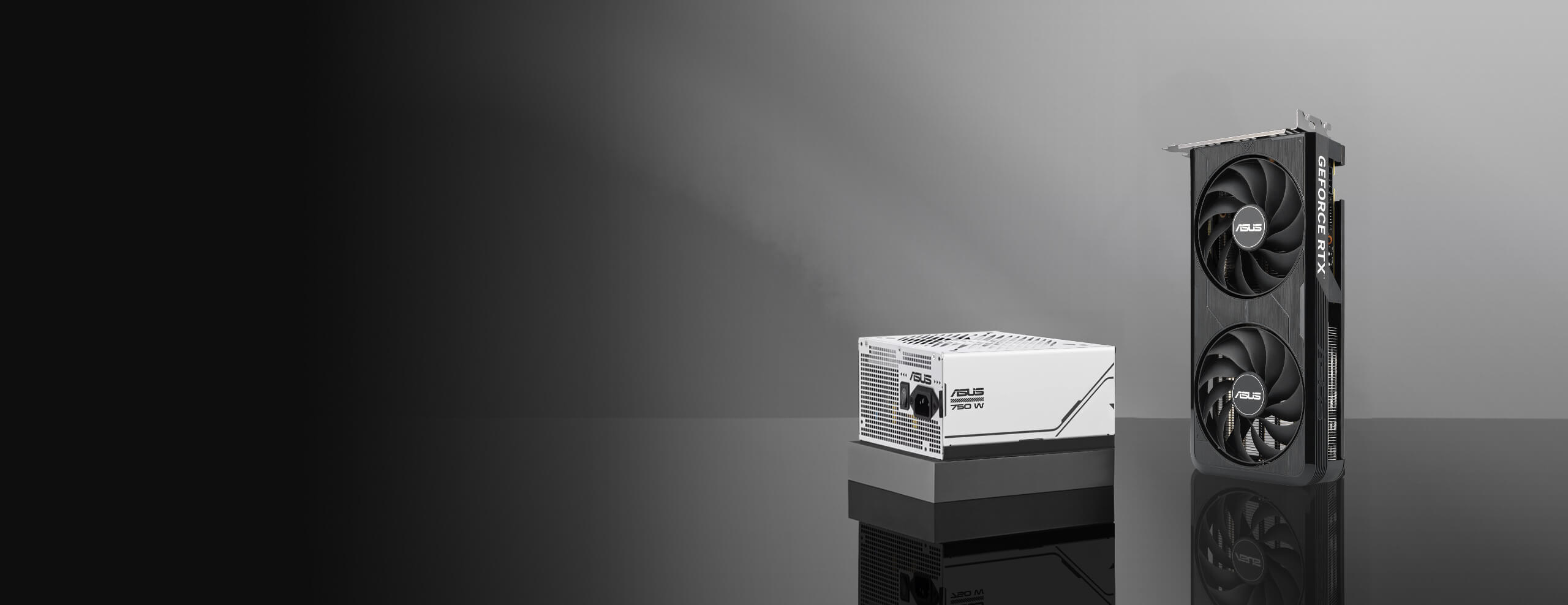 Prime graphics card with ROG Strix Platinum PSU