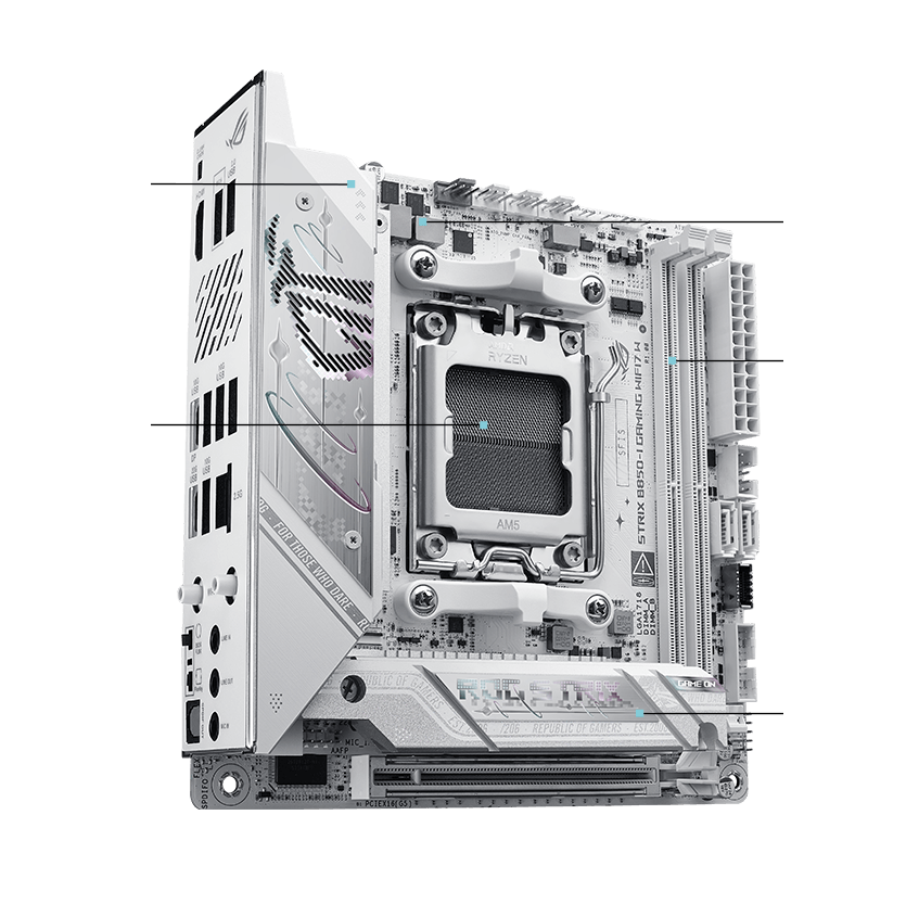 Strix B850-I WIFI7 W performance specifications