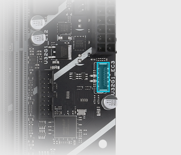 Features USB 3.2 Gen 1 Type-C<sup>®</sup>